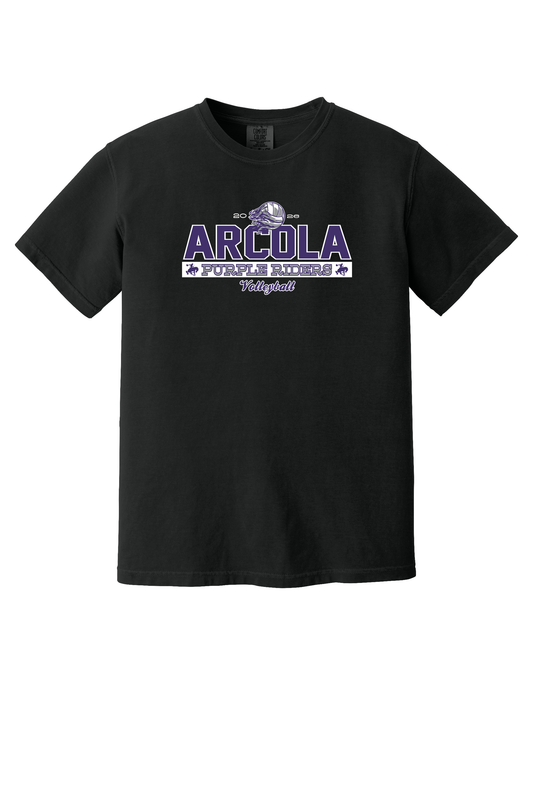 Arcola - Volleyball - Design 1 - T-shirt - Comfort Color 1717