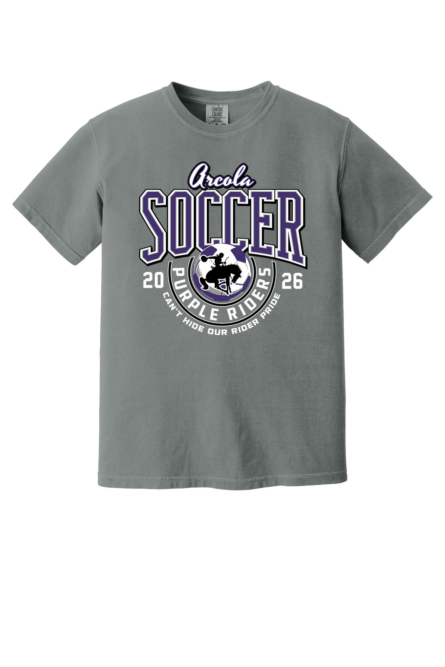 Arcola - Soccer - Design 03 - T-shirt - Comfort Color 1717