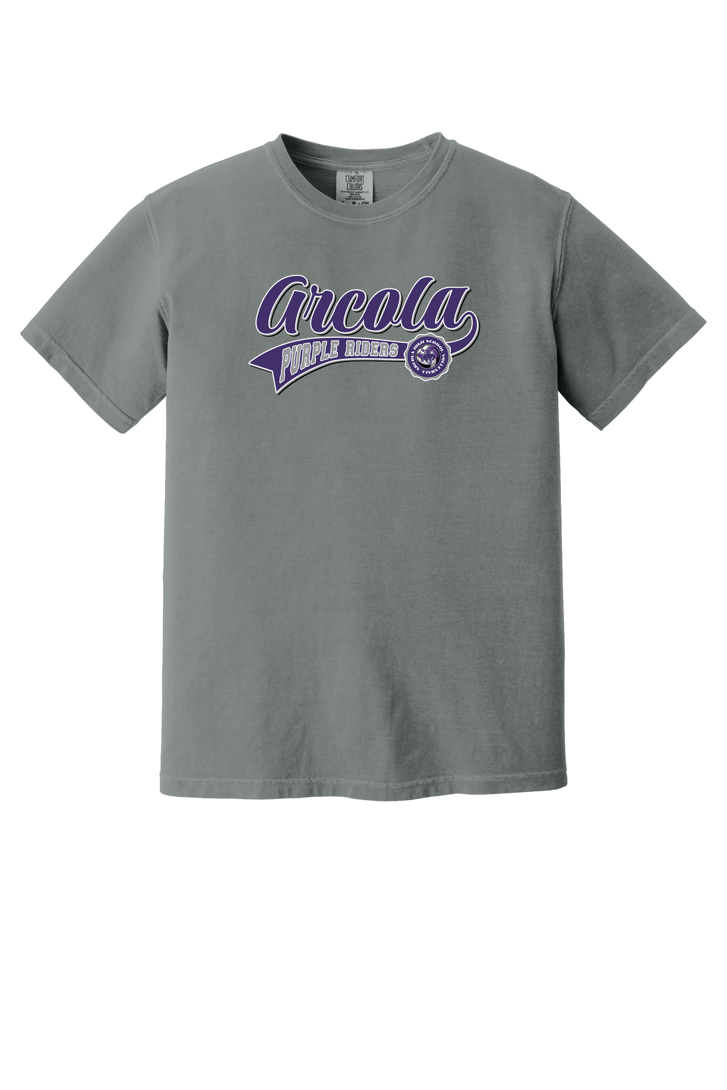 Arcola - Volleyball - Design 2 - T-shirt - Comfort Color 1717