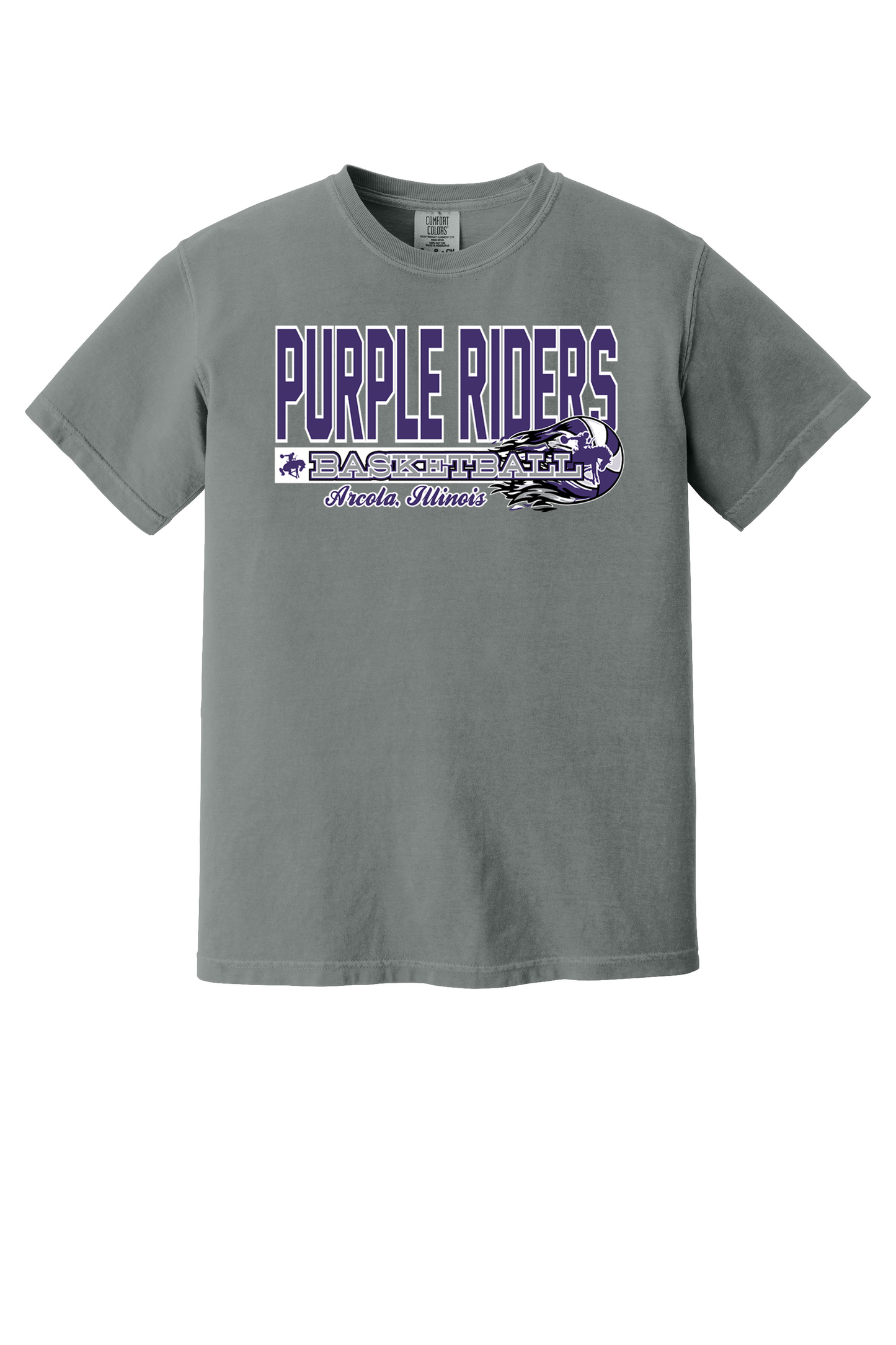 Arcola - Basketball - Design 03 - T-shirt - Comfort Color 1717