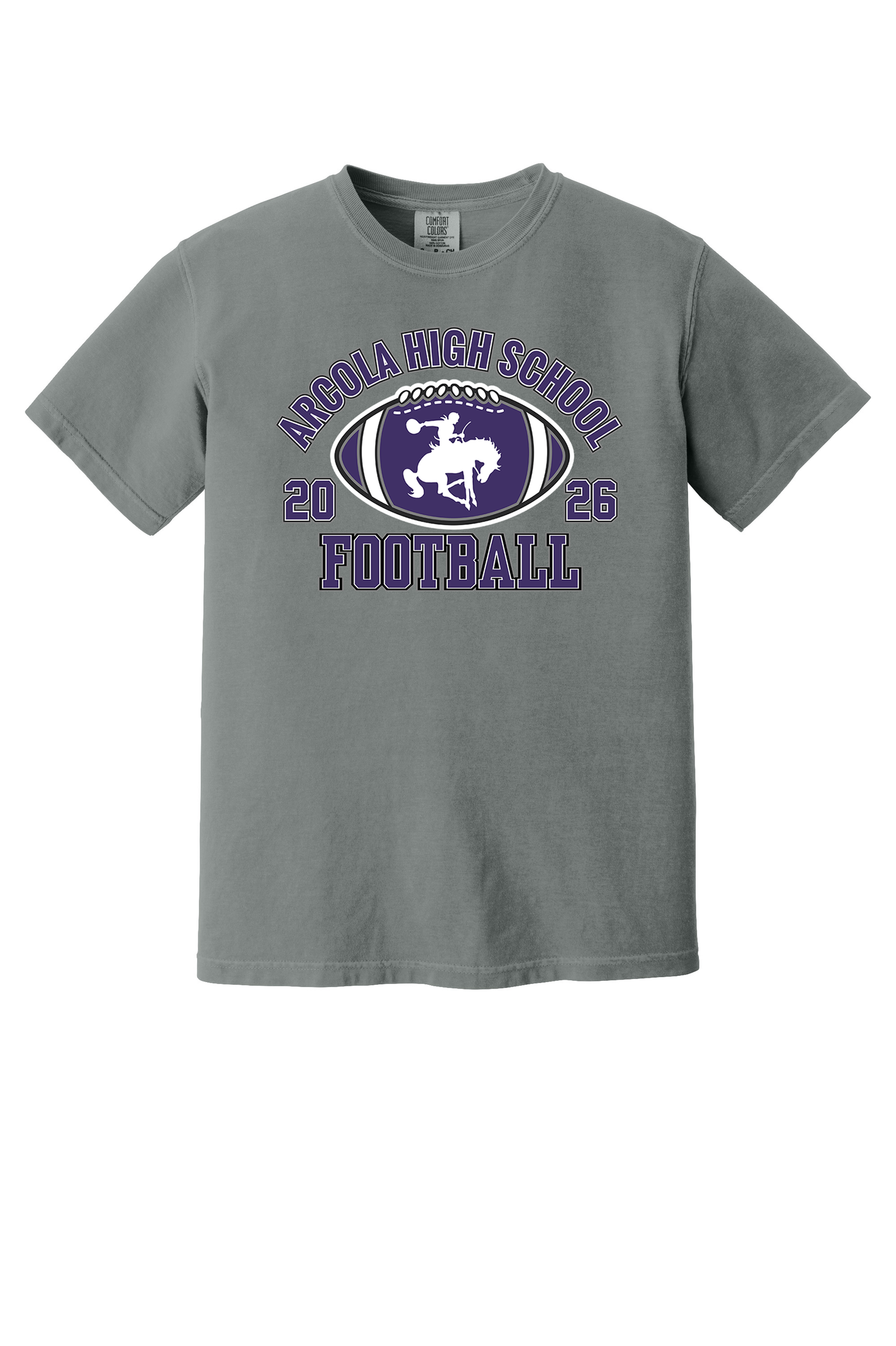 Arcola - Football - Design 03 - T-shirt - Comfort Color 1717