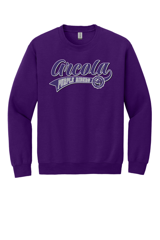Arcola - Volleyball - Design 2 - Crewneck Sweatshirt - Gildan 18000