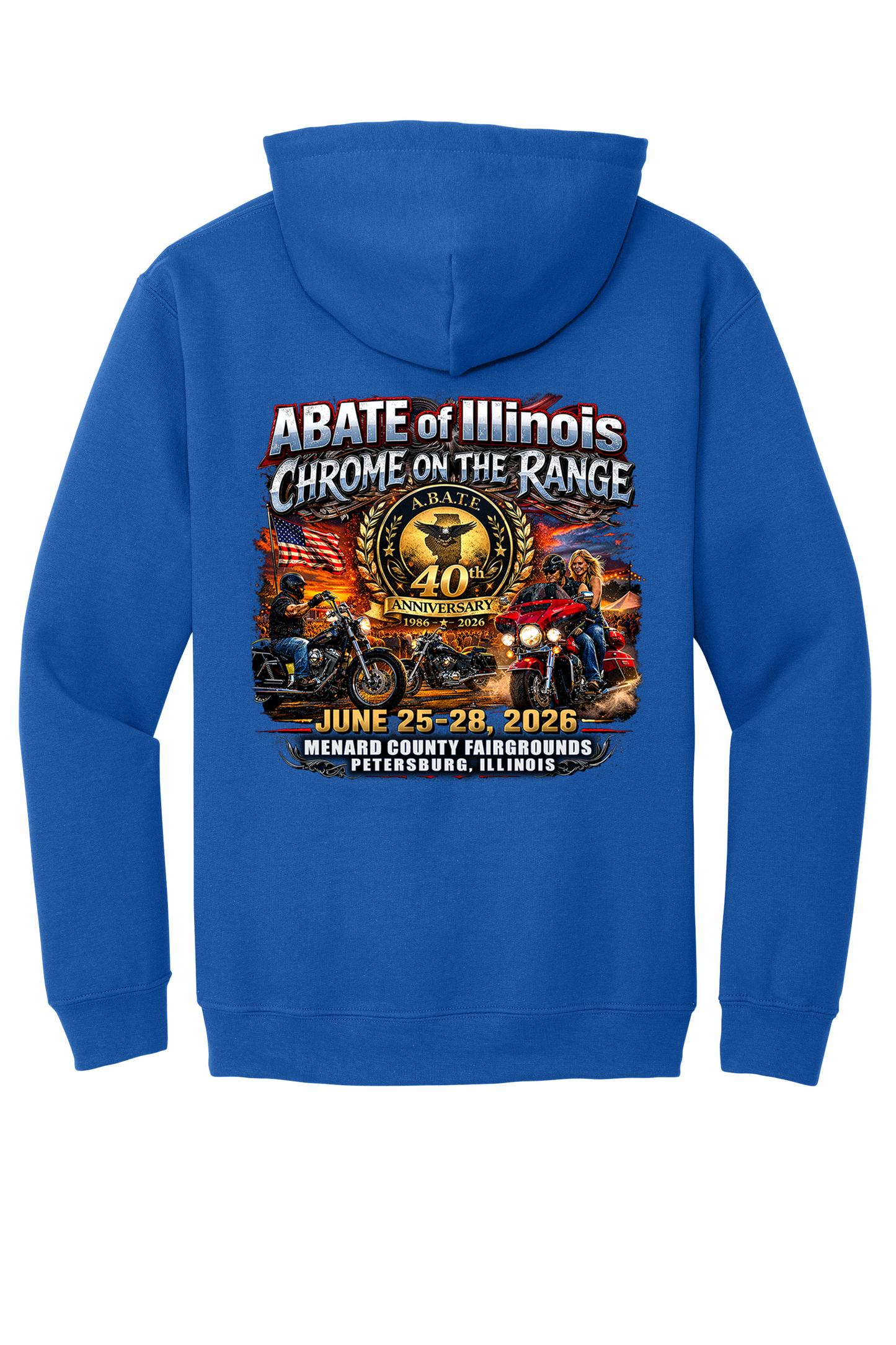 Chrome on the Range 2026 - Gildan Heavy Blend - Adult Hooded Sweatshirt - 18500