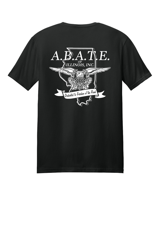 Abate - Abate of illinois - Design 01 - T-Shirt - Gildan 64000 - Black