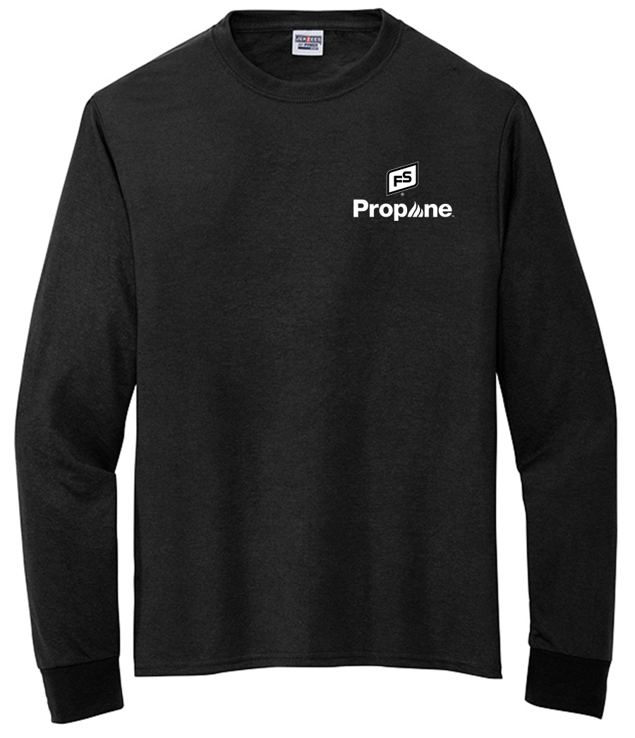 Illini FS - Propane - Jerzees Dri-Power 100% Polyester Long Sleeve T-Shirt - 21LS