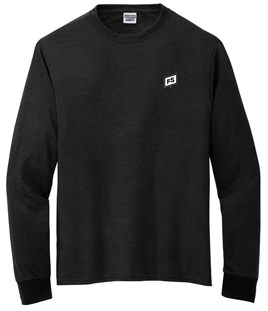 Illini FS - Square - Jerzees Dri-Power 100% Polyester Long Sleeve T-Shirt - 21LS