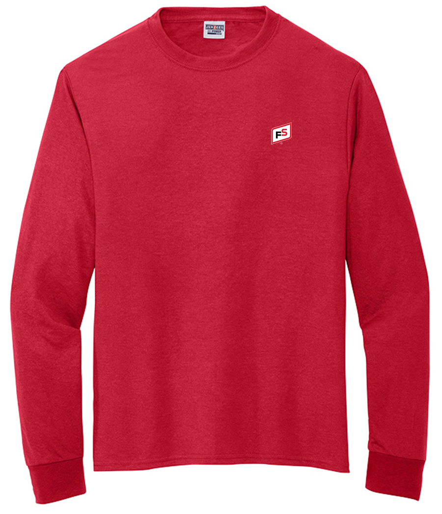 Illini FS - Square - Jerzees Dri-Power 100% Polyester Long Sleeve T-Shirt - 21LS
