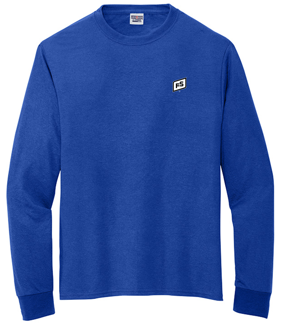 Illini FS - Square - Jerzees Dri-Power 100% Polyester Long Sleeve T-Shirt - 21LS