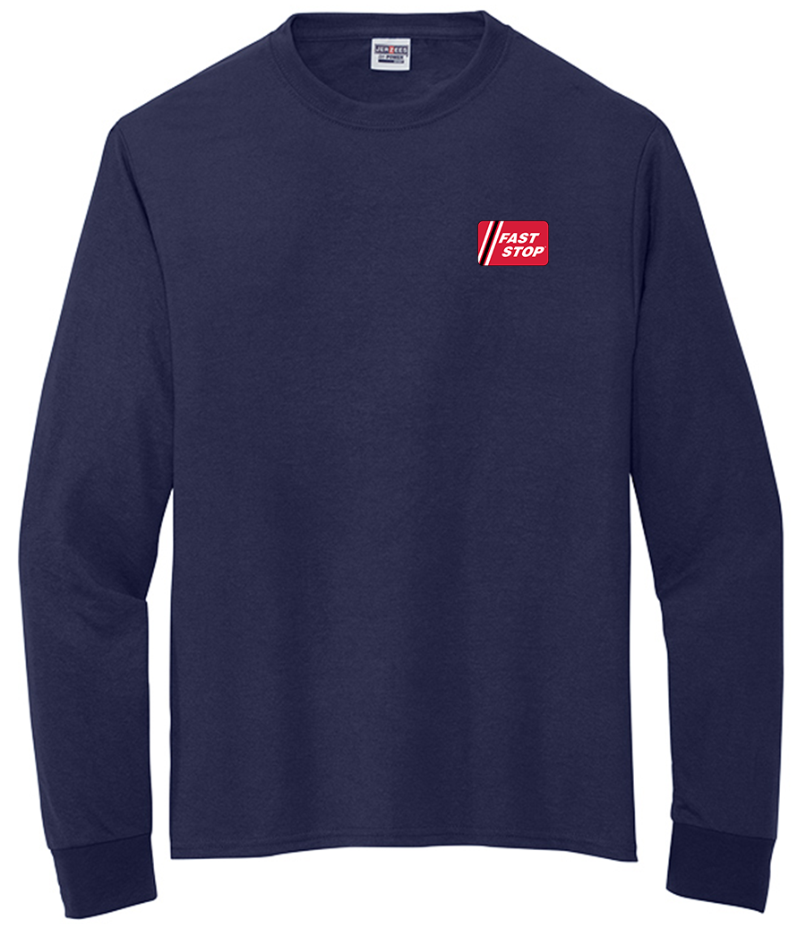 Illini FS - FastStop - Jerzees Dri-Power 100% Polyester Long Sleeve T-Shirt - 21LS