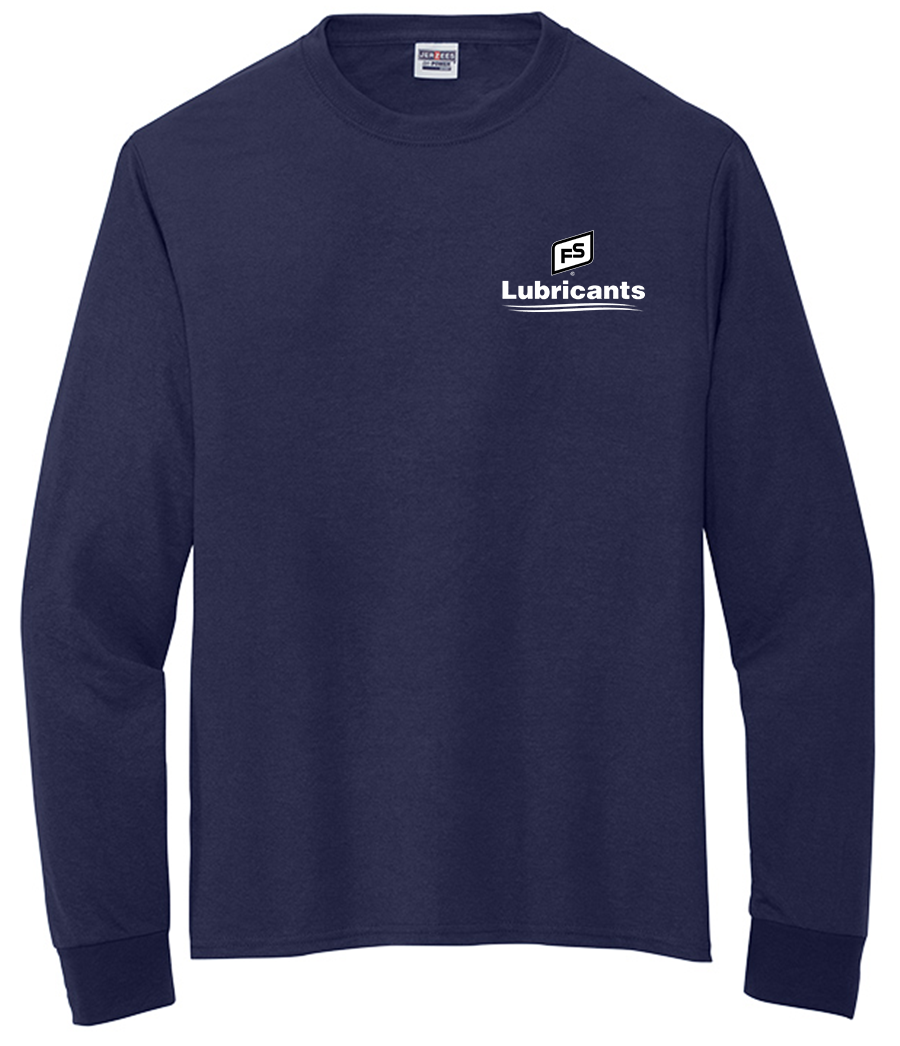 Illini FS - Lubricants - Jerzees Dri-Power 100% Polyester Long Sleeve T-Shirt - 21LS