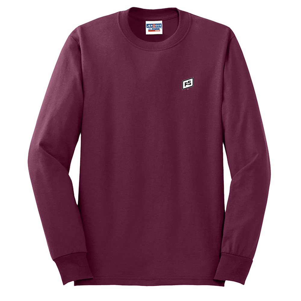 Illini FS - Square - Jerzees Dri-Power 50/50 Cotton/Poly Long Sleeve T-shirt - 29LS