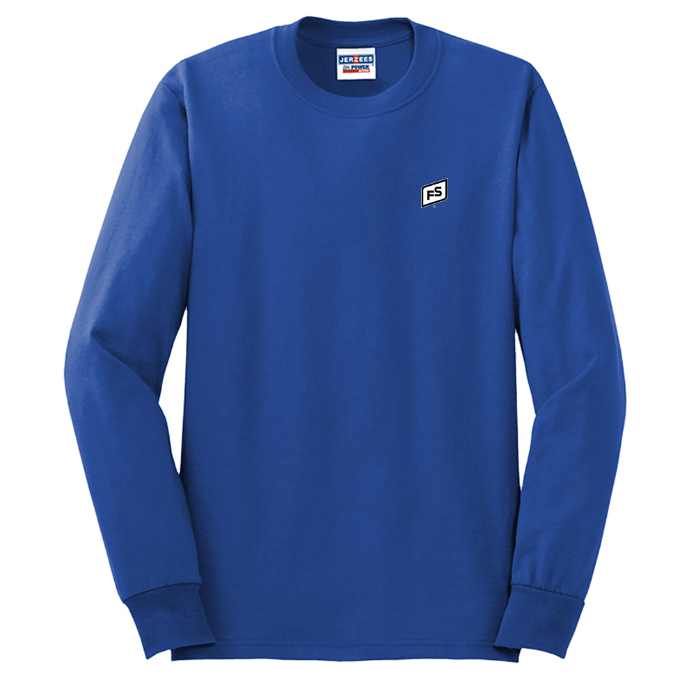Illini FS - Square - Jerzees Dri-Power 50/50 Cotton/Poly Long Sleeve T-shirt - 29LS