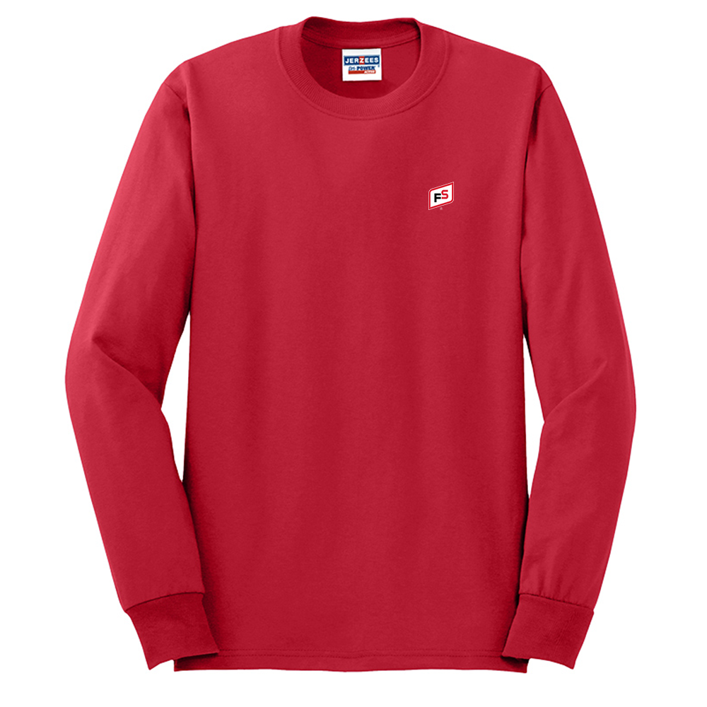 Illini FS - Square - Jerzees Dri-Power 50/50 Cotton/Poly Long Sleeve T-shirt - 29LS