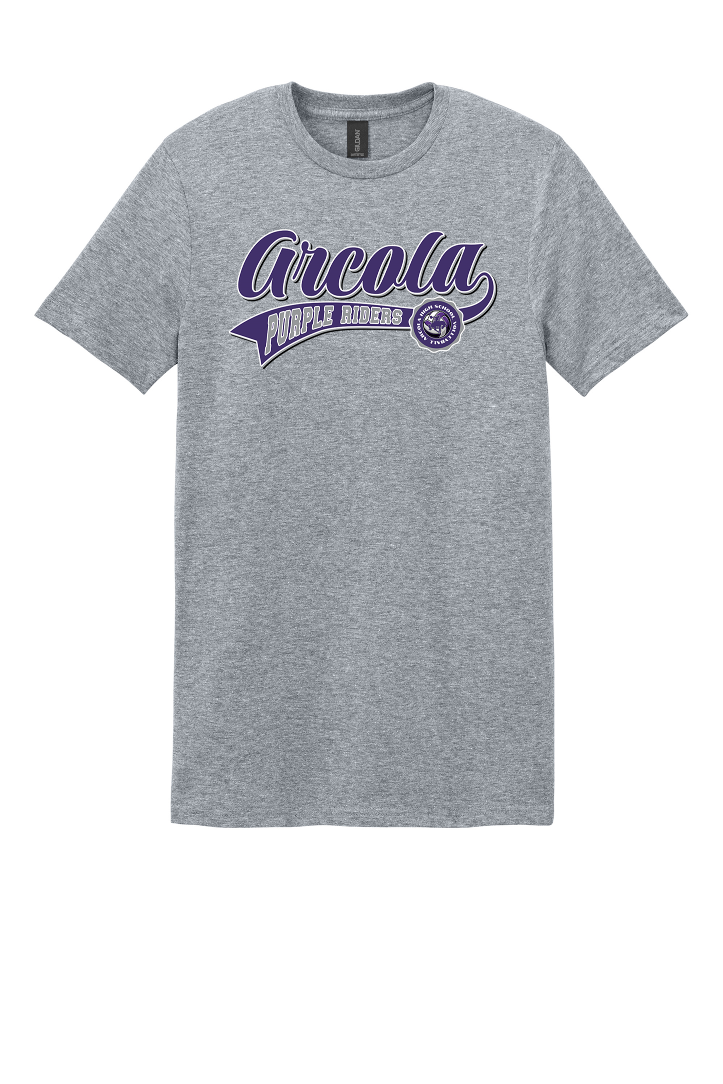 Arcola - Volleyball - Design 02 - T-shirt - Gildan 64000