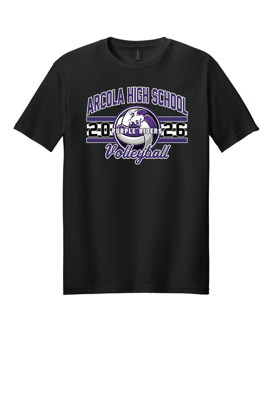 Arcola - Volleyball - Design 3 - T-shirt - Gildan 64000