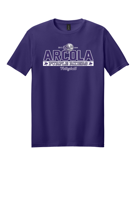 Arcola - Volleyball - Design 1 - T-shirt - Gildan 64000