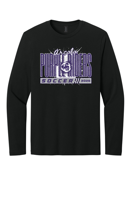 Arcola - Soccer - Design 1 - Long Sleeve T - Gildan 64400