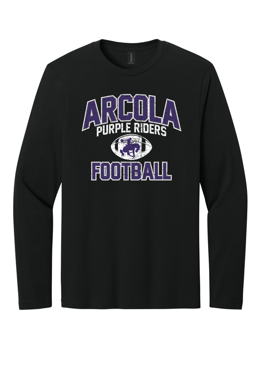 Arcola - Football - Design 01 - Long Sleeve T - Gildan 64400