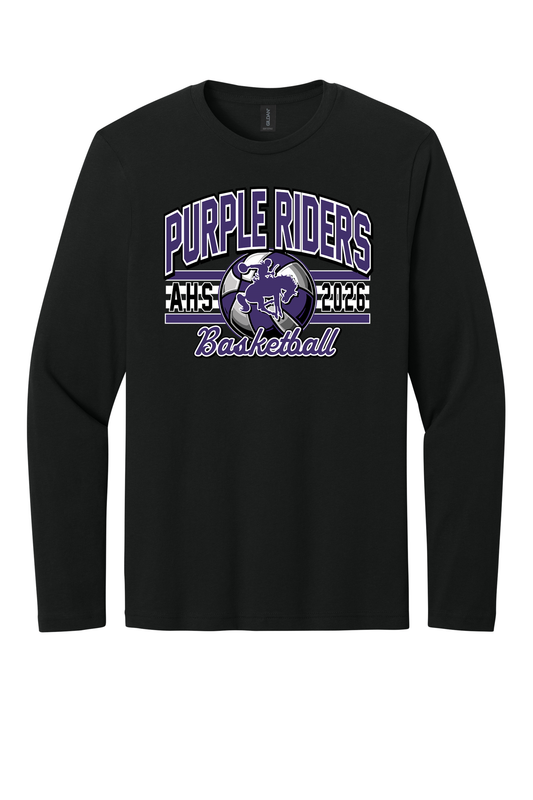 Arcola - Basketball - Design 02 - Long Sleeve T - Gildan 64400