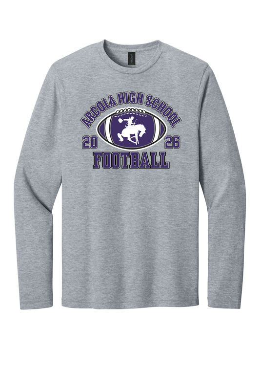 Arcola - Football - Design 03 - Long Sleeve T - Gildan 64400