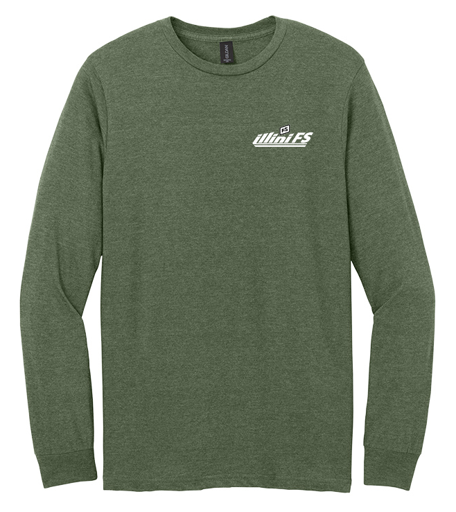 Illini FS - Horizontal - Gildan Softstyle CVC Long Sleeve Tee - 67400