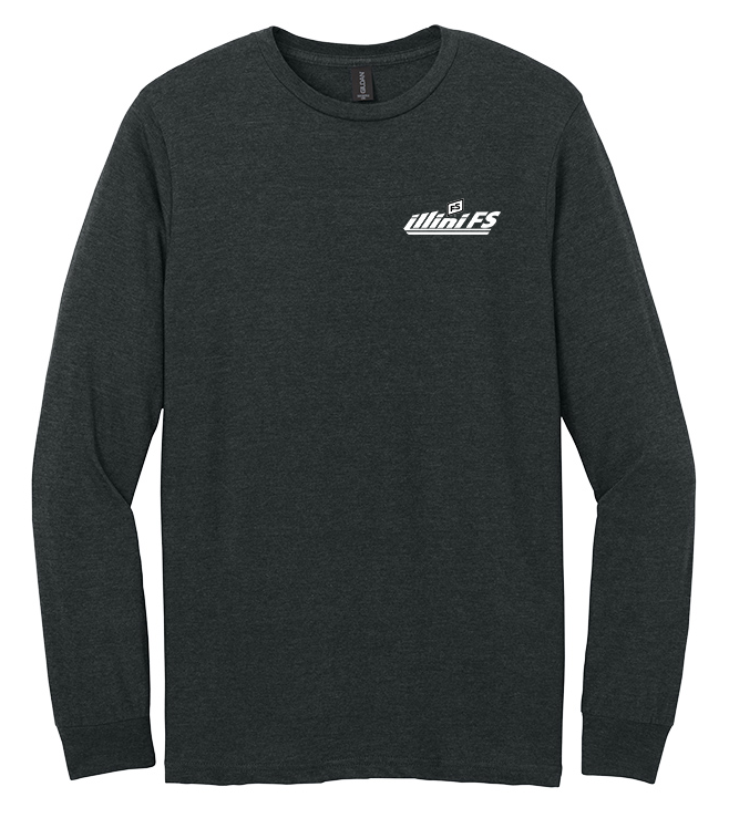 Illini FS - Horizontal - Gildan Softstyle CVC Long Sleeve Tee - 67400