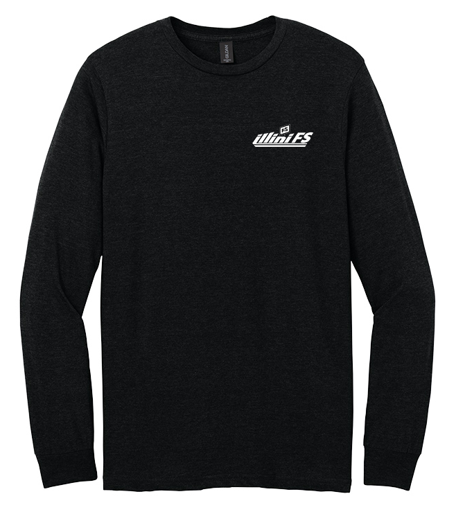 Illini FS - Horizontal - Gildan Softstyle CVC Long Sleeve Tee - 67400