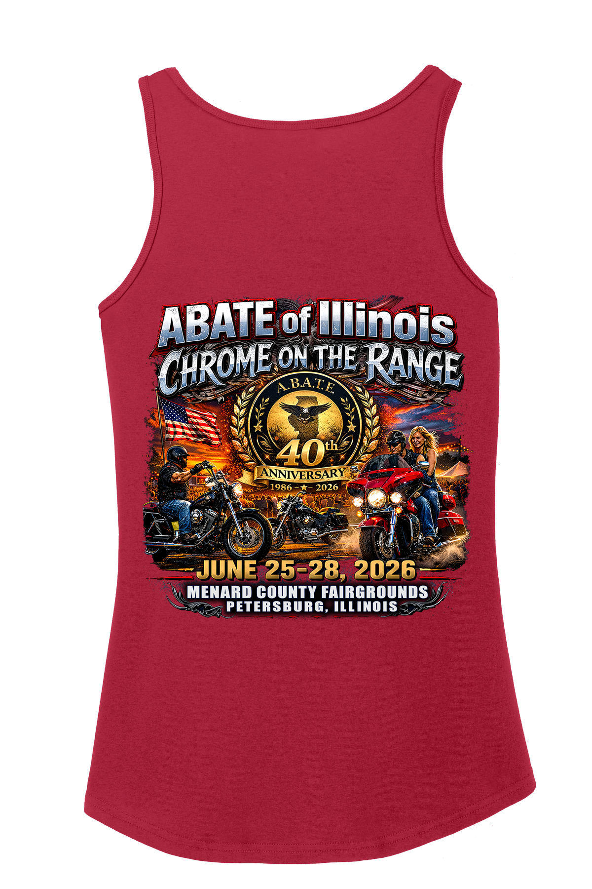 Chrome on the Range 2026 - Port & Co - Women's Core Cotton Tank Top - LPC54TT