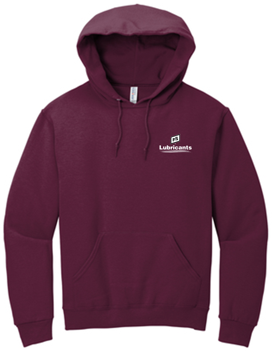 Illini FS - Lubricants - Jerzees NuBlend Mens Pullover Hooded Sweatshirt - 996M