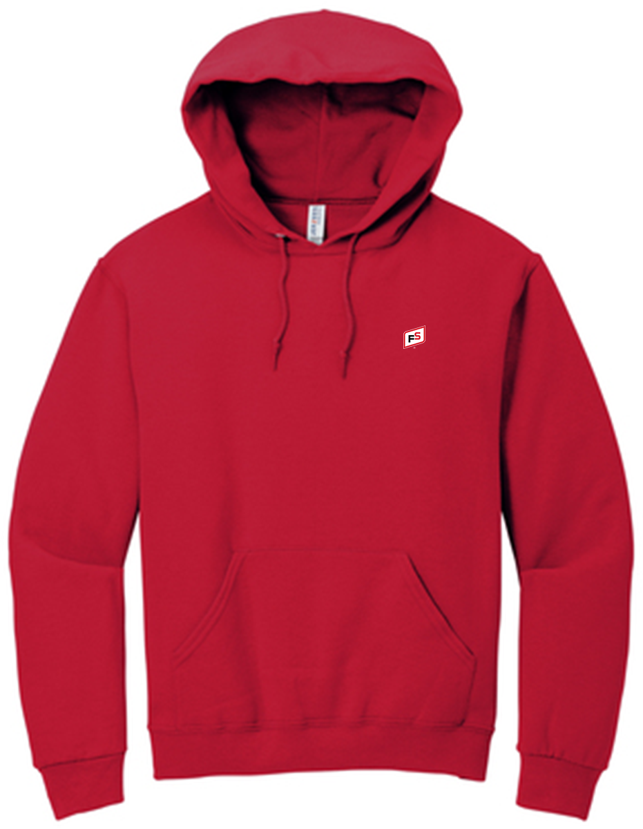 Illini FS - Square - Jerzees NuBlend Mens Pullover Hooded Sweatshirt - 996M