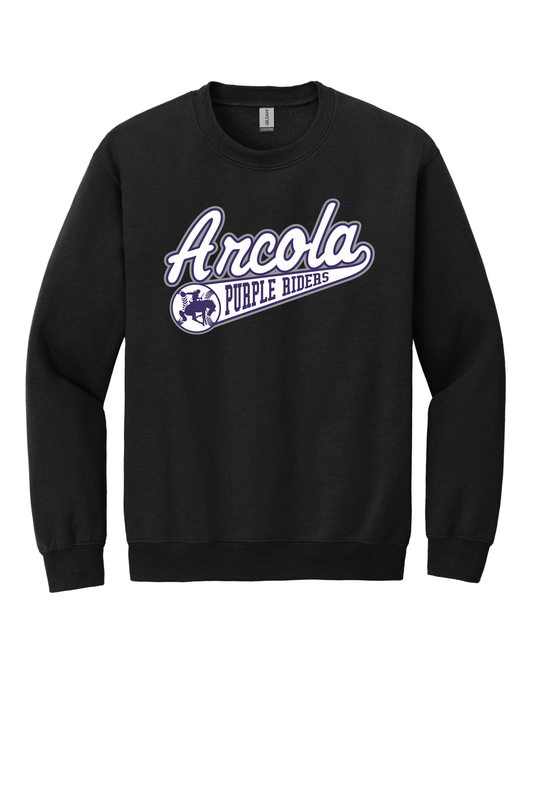 Arcola - Baseball - Design 1 - Crewneck Sweatshirt - Gildan 18000