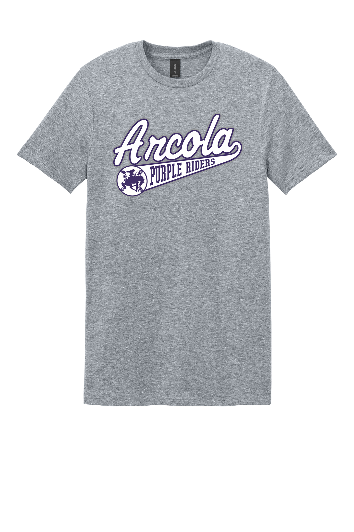 Arcola - Baseball - Design 1 - T-shirt - Gildan 64000