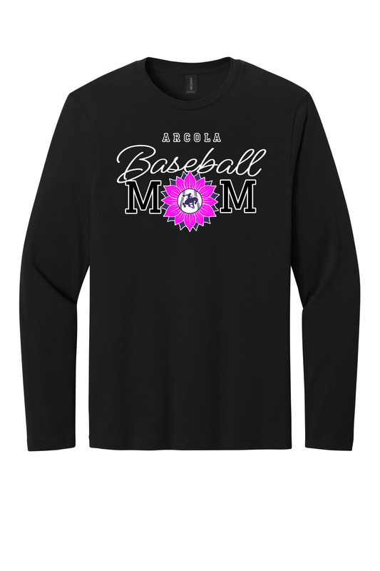 Arcola - Baseball - Design 2 - Long Sleeve T - Gildan 64400