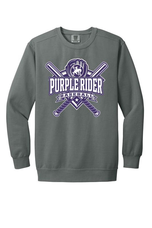 Arcola - Baseball - Design 3 - Crewneck Sweatshirt - Comfort Color 1566