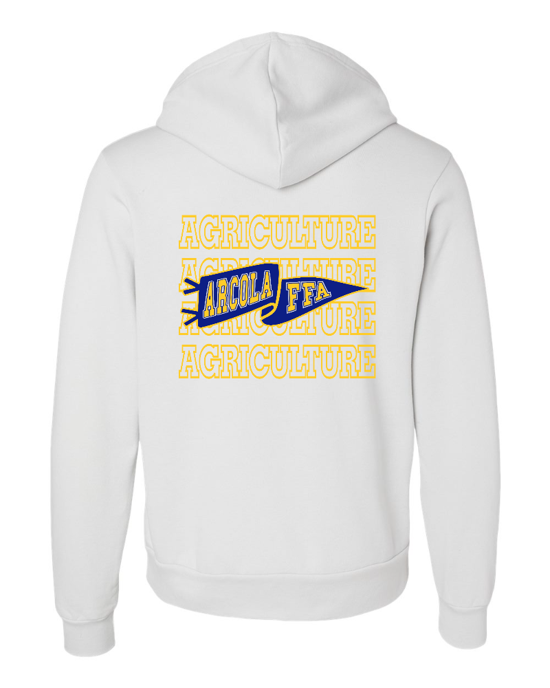 Arcola FFA 2025 - Sponge Fleece Raglan Hooded Sweatshirt - 3719