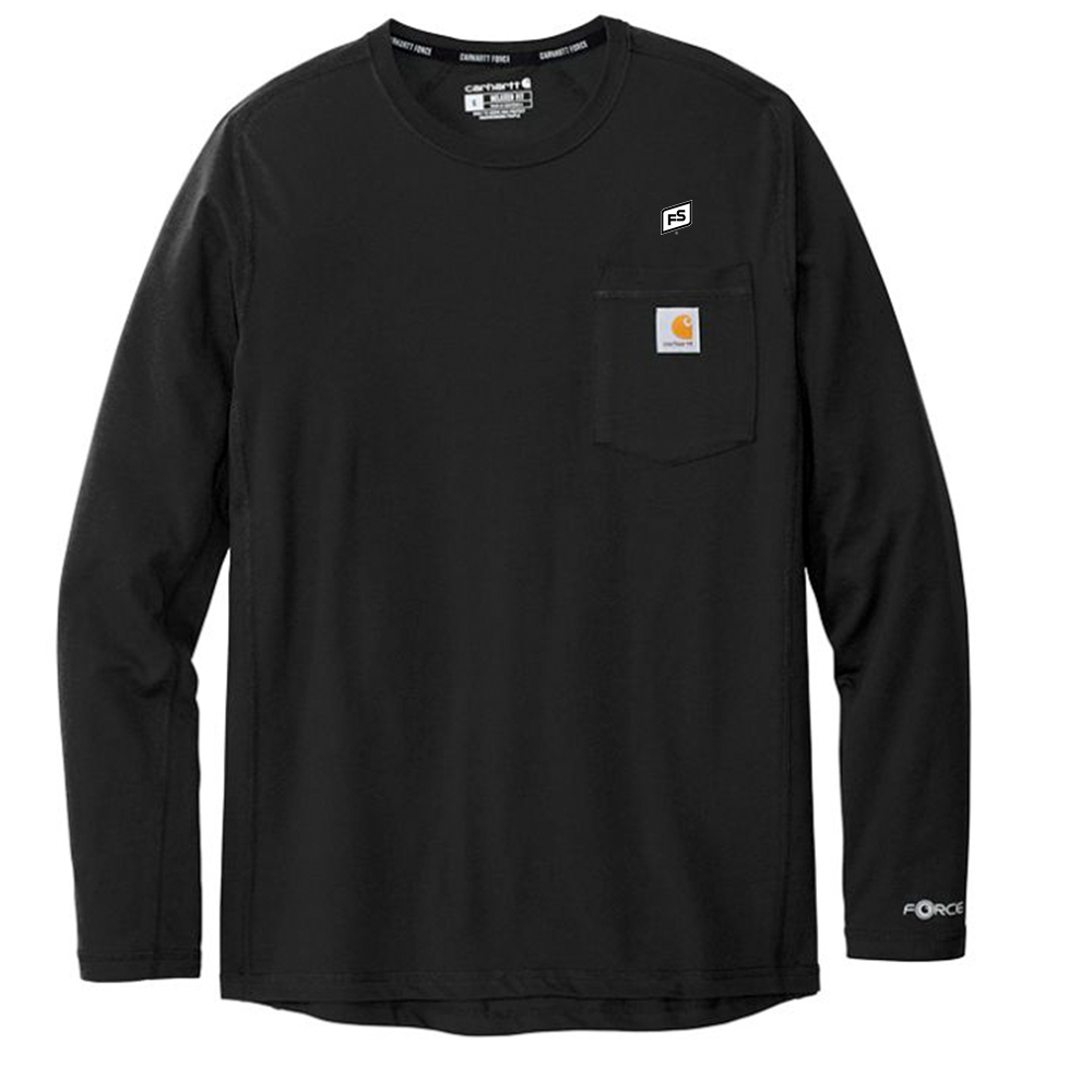 Illini FS - Square - Carhartt Force Long Sleeve Pocket T-shirt - CT104617
