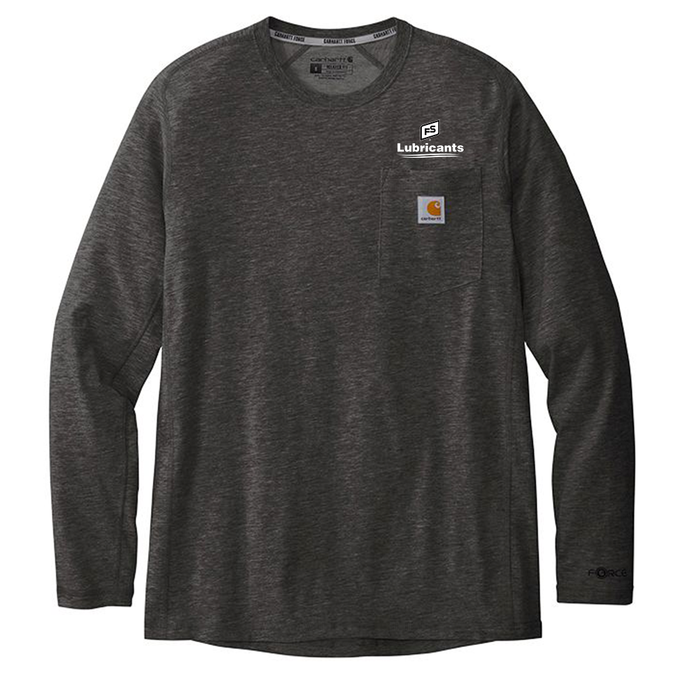 Illini FS - Lubricants - Carhartt Force Long Sleeve Pocket T-shirt - CT104617