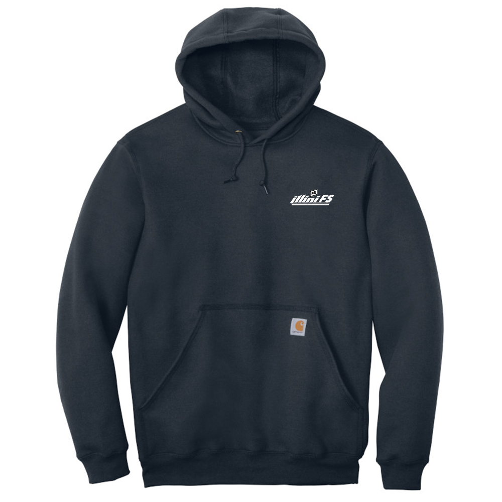 Illini FS - Horizontal - Carhartt Midweight Hooded Sweatshirt - CTK121