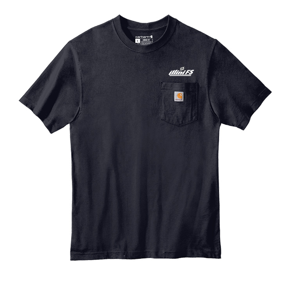 Illini FS - Horizontal - Carhartt Pocket T-shirt - CTK87