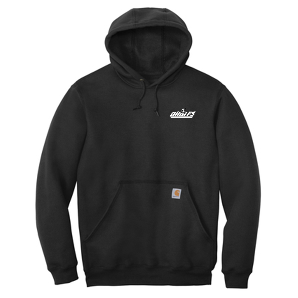 Illini FS - Horizontal - Carhartt Tall Midweight Hooded Sweatshirt - CTTK121