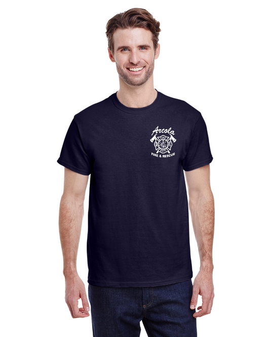 Arcola Fire Department - Basic Heavy Cotton T-shirt - g500