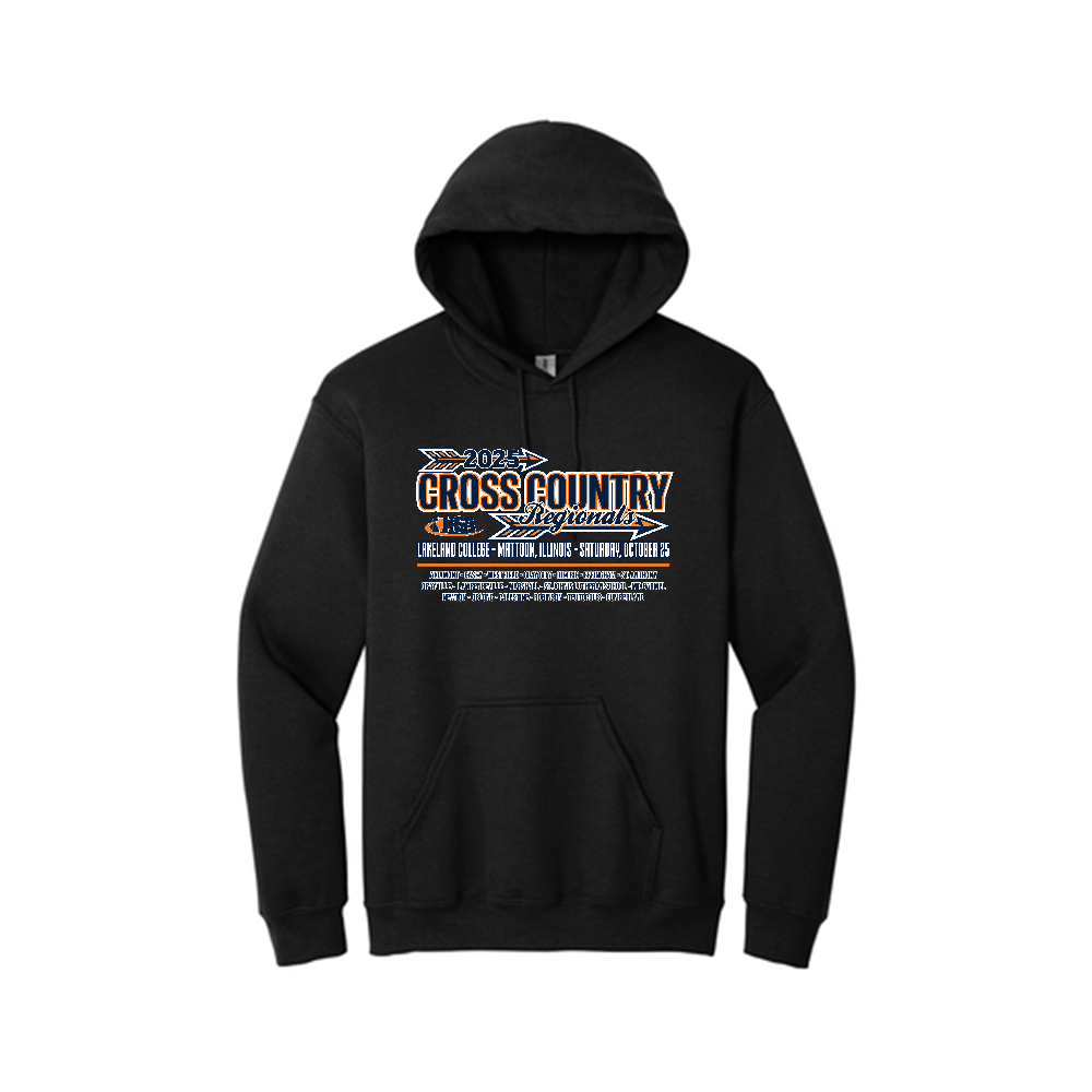 Cumberland CC Regional 2025 - Gildan Hooded Sweatshirt - 18500 - Black