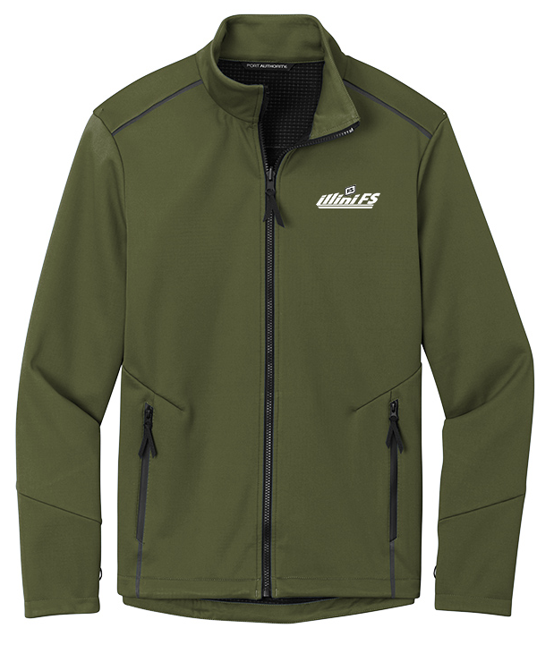 Illini FS - Horizontal - Port Authority Collective Tech Soft Shell Jacket - J921