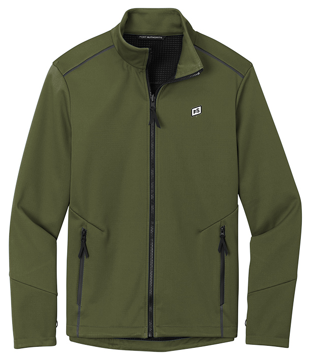 Illini FS - Square - Port Authority Collective Tech Soft Shell Jacket - J921