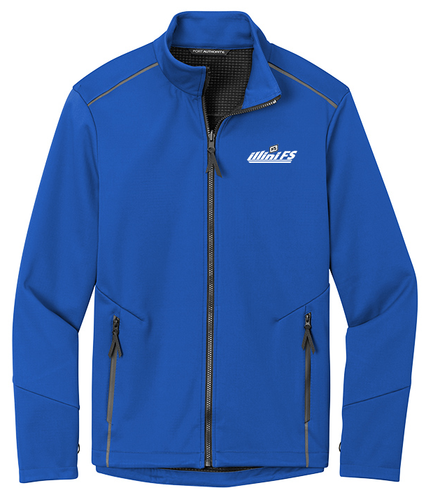 Illini FS - Horizontal - Port Authority Collective Tech Soft Shell Jacket - J921