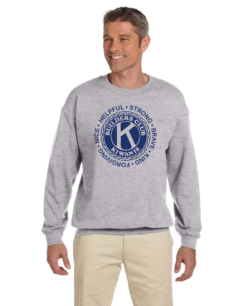 Kiwanis Builders Club - Heavy Blend Crewneck Sweatshirt - G180