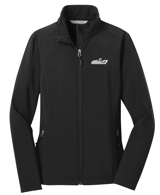 Illini FS - Horizontal - Port Authority Women's Core Soft Shell Jacket - L317