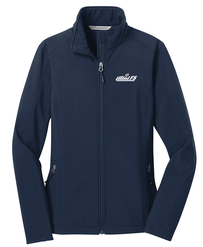 Illini FS - Horizontal - Port Authority Women's Core Soft Shell Jacket - L317