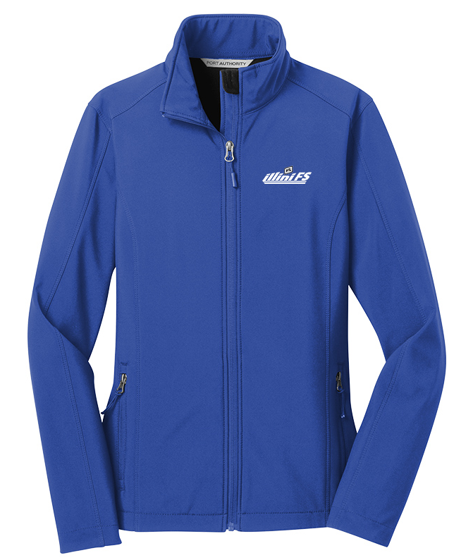 Illini FS - Horizontal - Port Authority Women's Core Soft Shell Jacket - L317