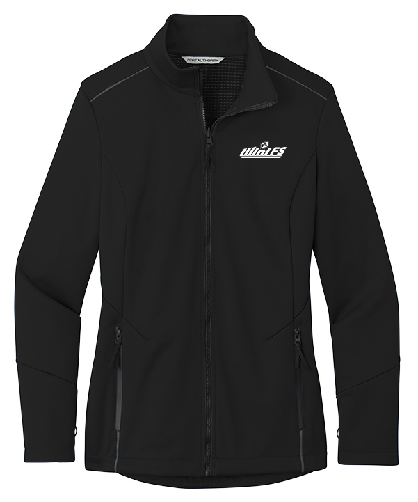 Illini FS - Horizontal - Port Authority Women's Collective Tech Soft Shell Jacket - L921
